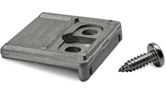 Lagerräumung - Creotecc - Ra6 Set, Kit Für Alutec Kante, Bestehend Aus : 1 X Aluminiumkante, 1 X Edelstahlblechschraube 6,3X19 (Bls 6,3X19)