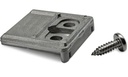 Lagerräumung - Creotecc - Ra6 Set, Kit Für Alutec Kante, Bestehend Aus : 1 X Aluminiumkante, 1 X Edelstahlblechschraube 6,3X19 (Bls 6,3X19)