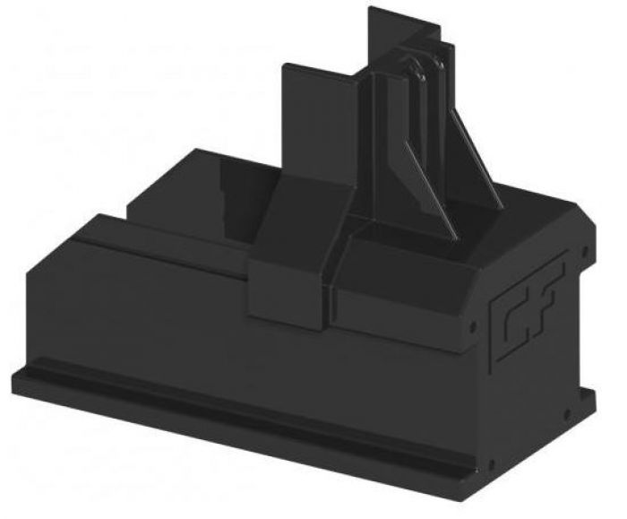 Esdec Clickfit Evo – Schwarzer Schienenabschluss