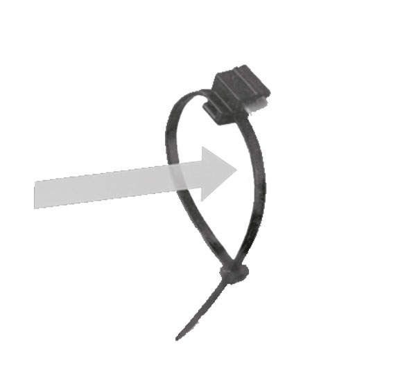 K2 - Cable Manager PA66W - Colson clip