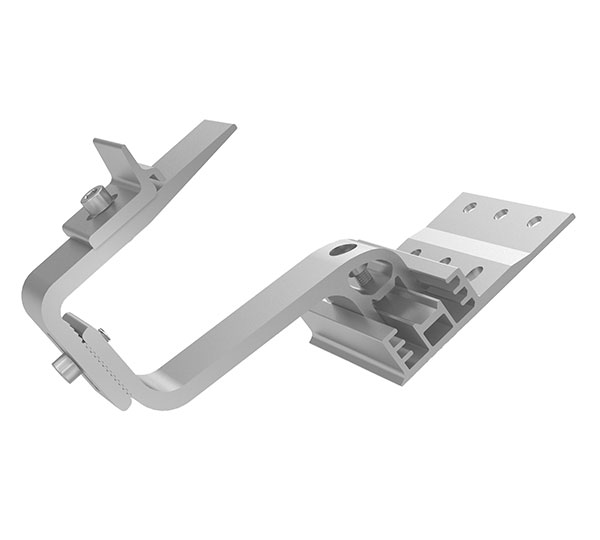 Destockage - K2 - Crochet de fixation 4S pour tuile réglable - Singlerail et Crossrail