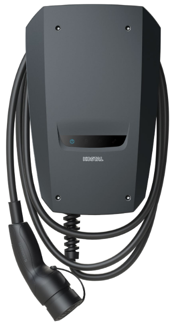 Borne de recharge Kostal Enector - Load PV - Load management - Triphasée - 11 kW - Prise type 2 - Câble long. 7.5 ml