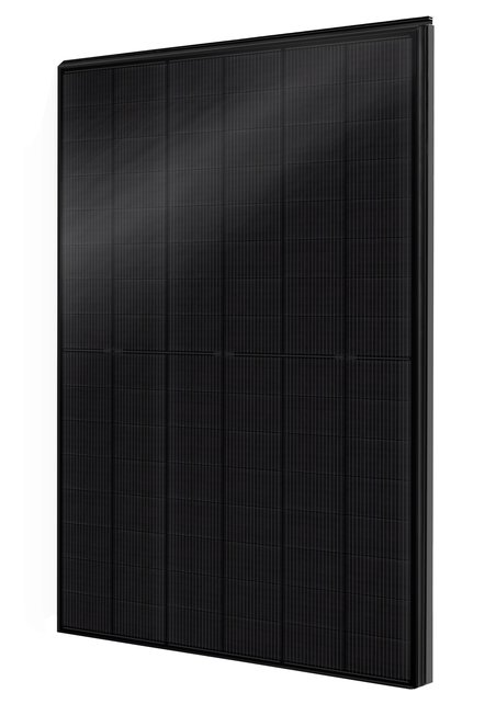 Tuile Solitek Solid Solrif D - 455W - 3.2x3.2mm Bi-verre - 1806x1160x17mm (Cotes de pose 1788x1128) - Esthétique 100% noire - EUROPEEN - MC4