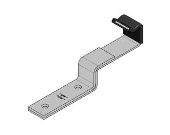 Solrif D - Etrier de montage verre