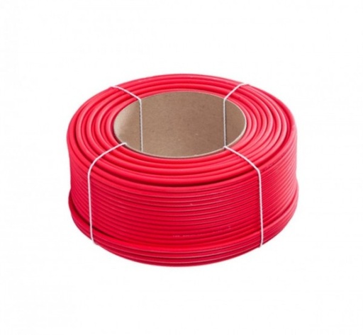 [04-02201B] Câble solaire 6mm2, bobine de 100m, ROUGE - w