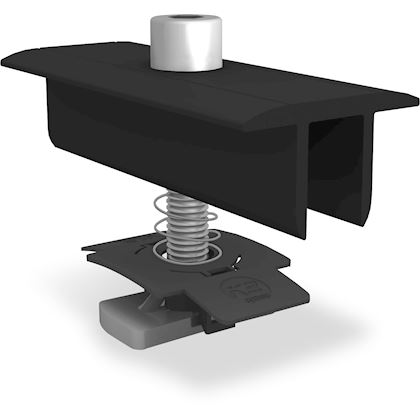 [02-1005157] K2 - Kit Mittelklemmen- XS 30-33mm / M8x50, schwarz eloxiert