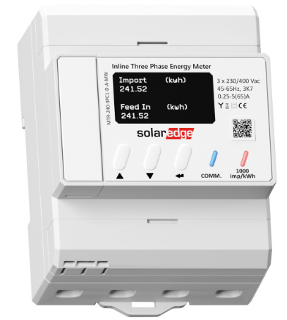 [03-MTR-240-3PC1-D-A-MW] SolarEdge - Inline Energy Meter (3ph)